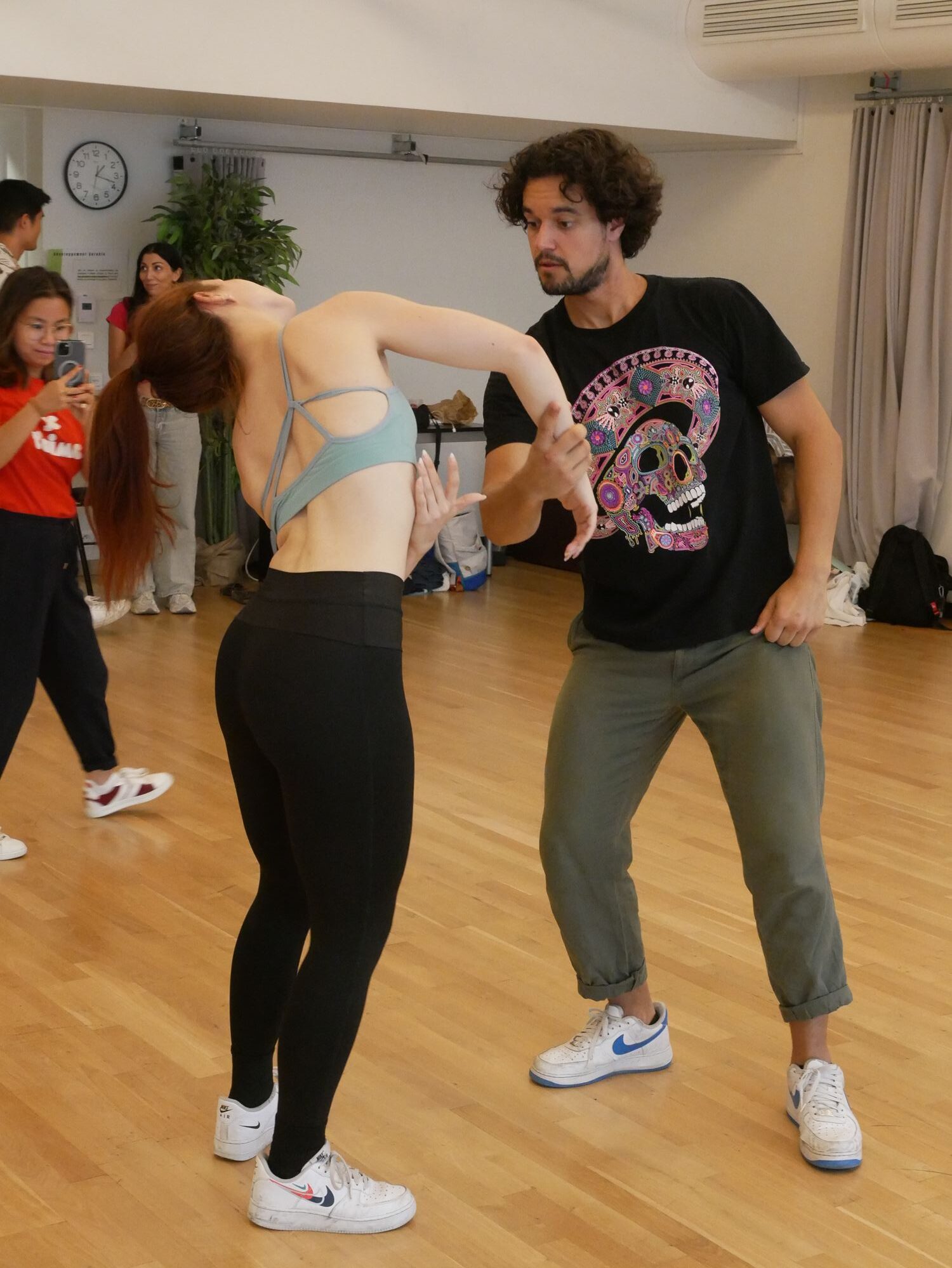 Camille et Yorick dansant la bachata